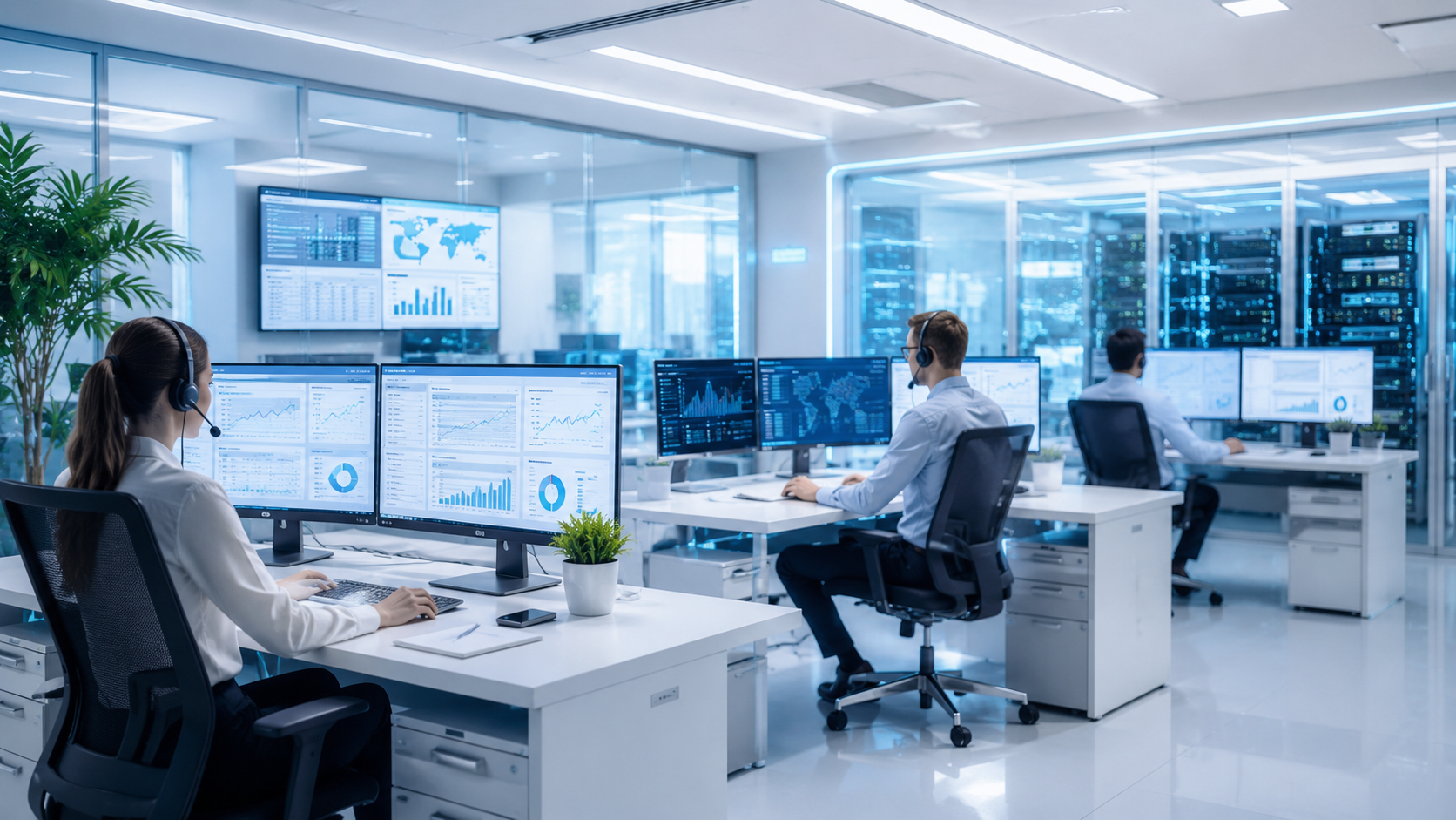 Ambiente reale simulato di operations center per assistenza IT, monitoring e ticketing